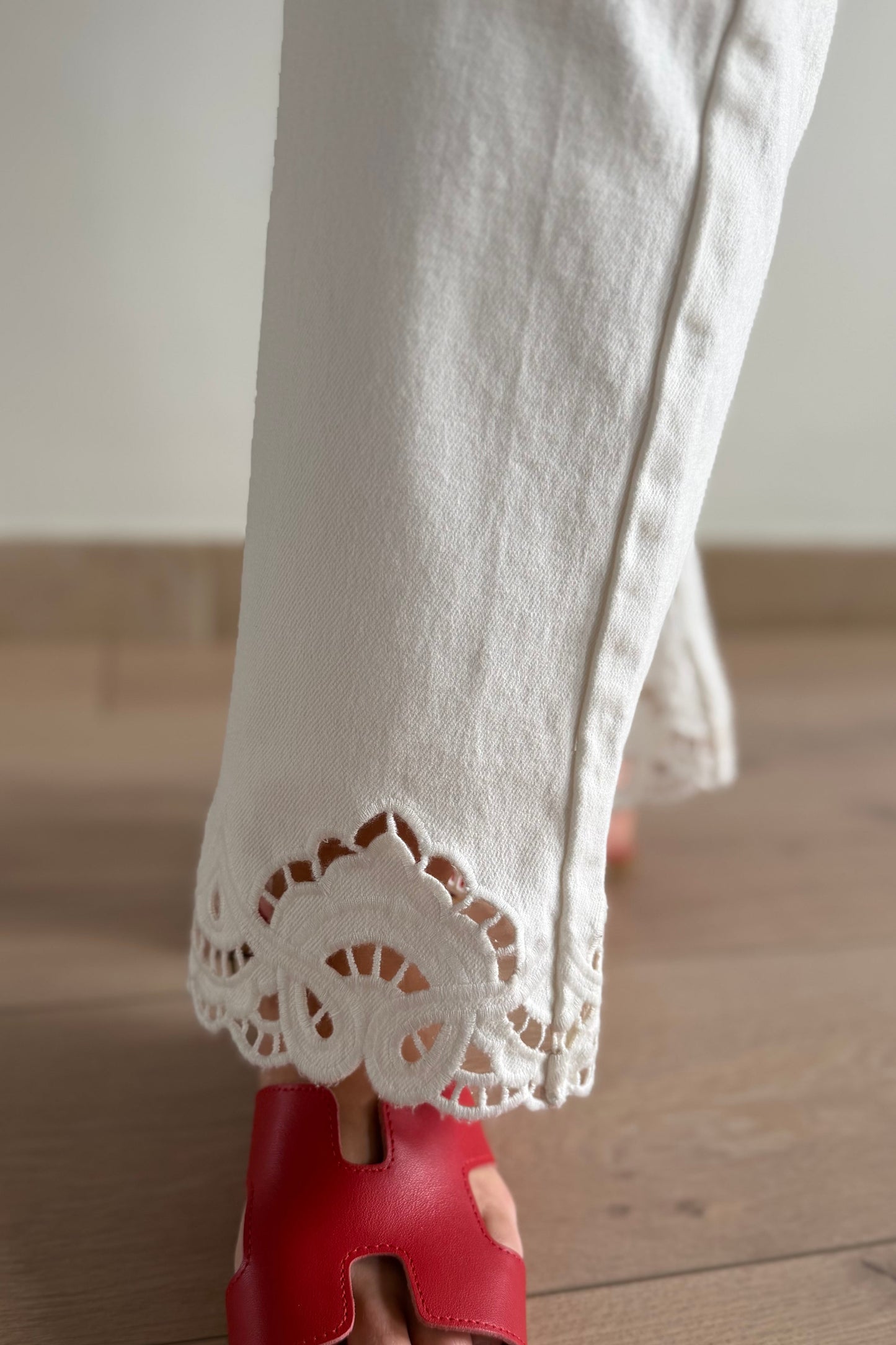 Nola Jeans white