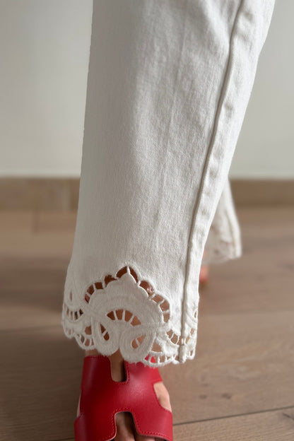 Nola Jeans white