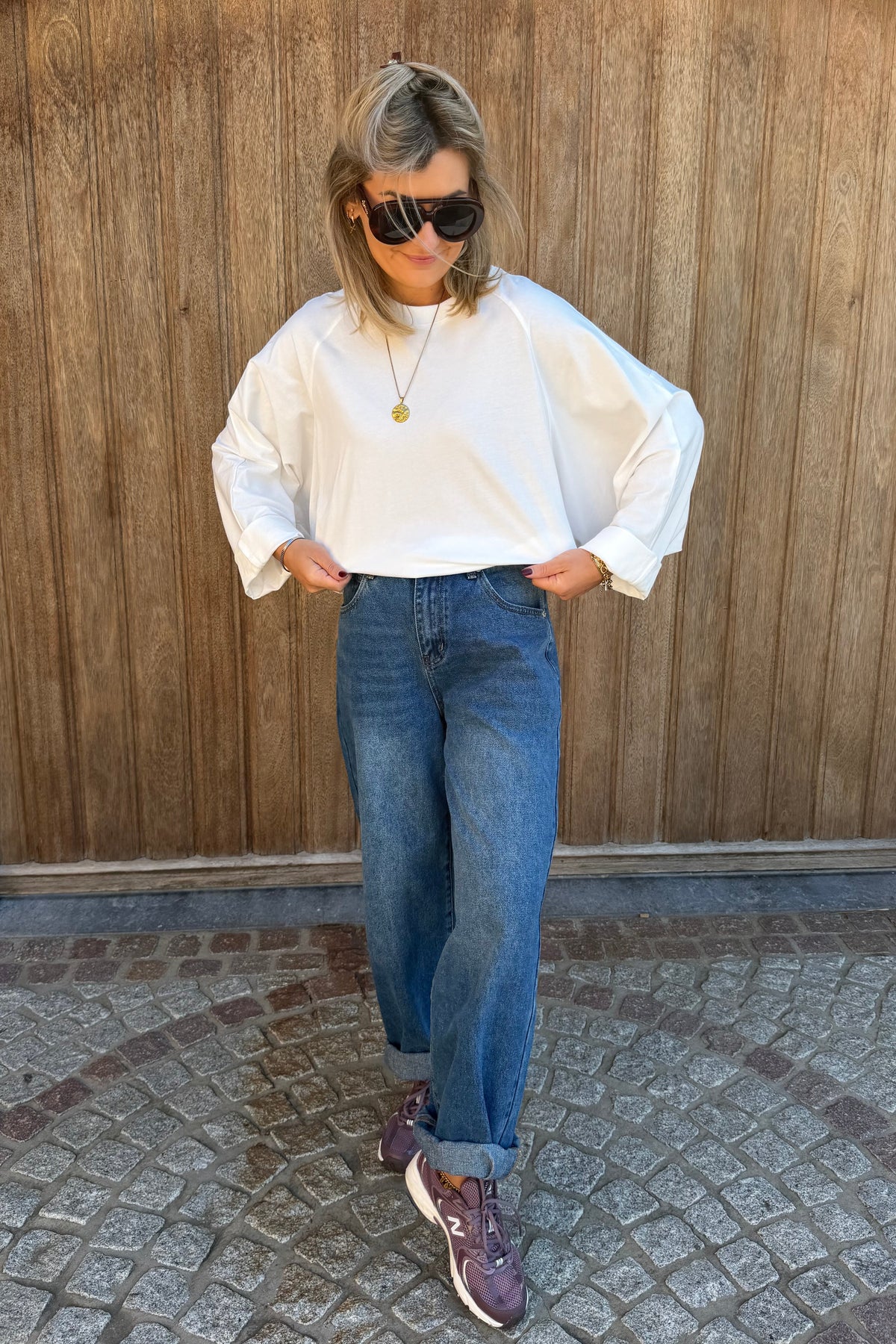 Phoebe longsleeve (wit)
