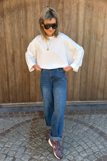 Phoebe longsleeve (wit)