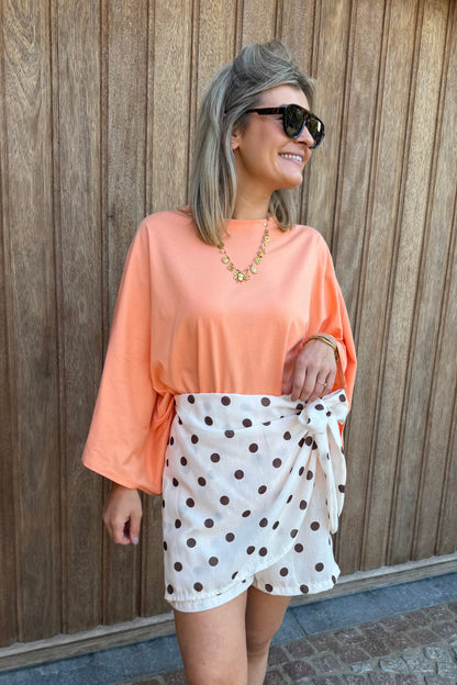 Lucie skort dots