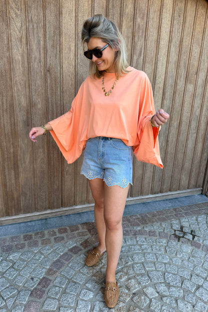 Manon shirt peach