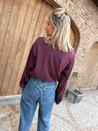 Odiel Longsleeve Bordeaux