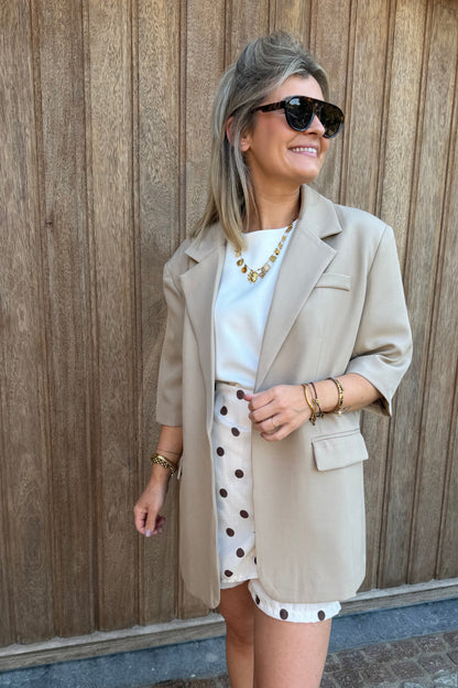 Soléa Blazer Taupe