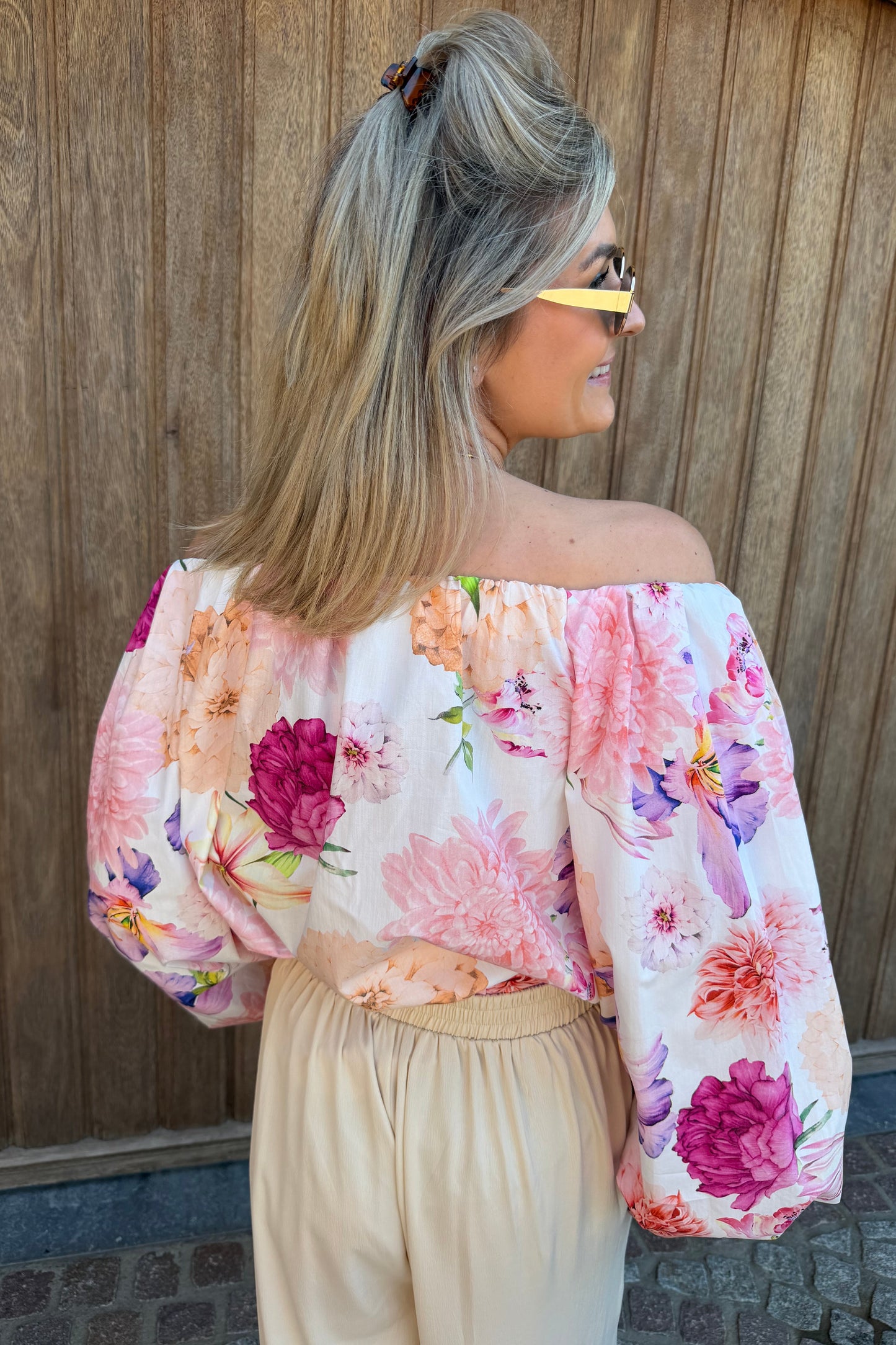 Fleur blouse off shoulder