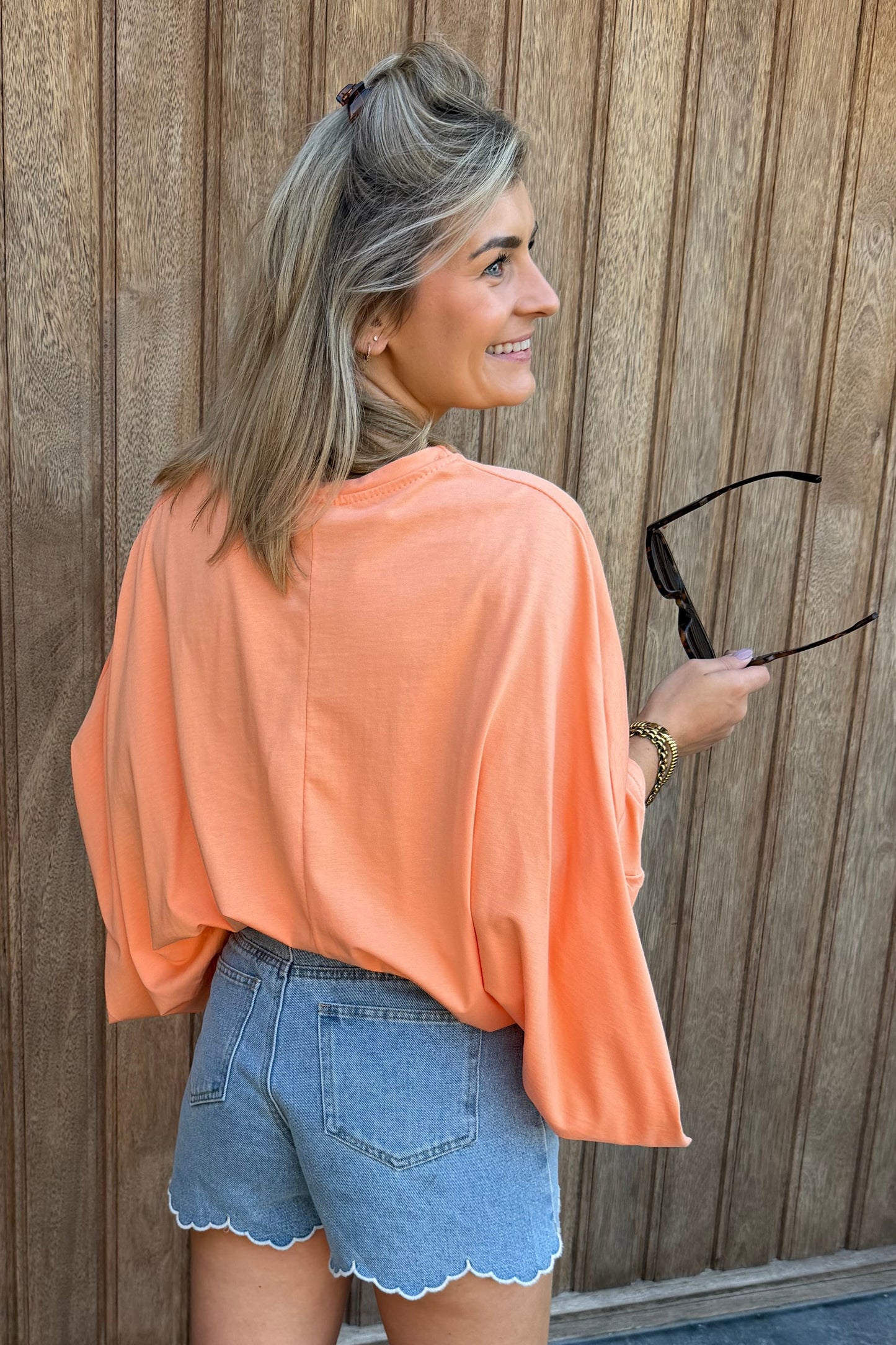 Manon shirt peach