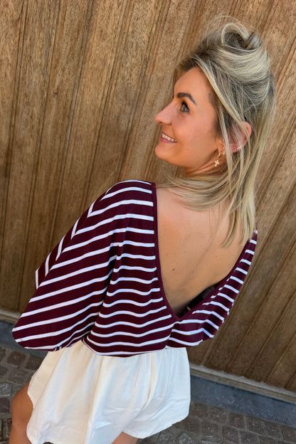 Liv Top bordeaux