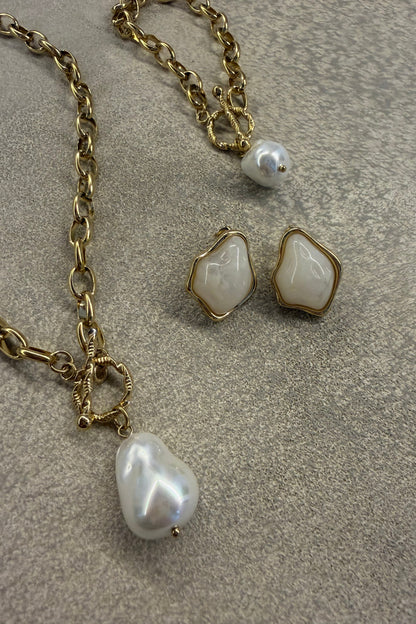 Oorringen Pearl