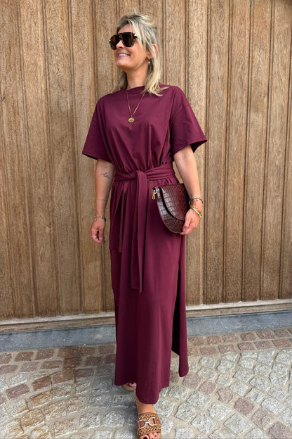 Izzy Dress Bordeaux