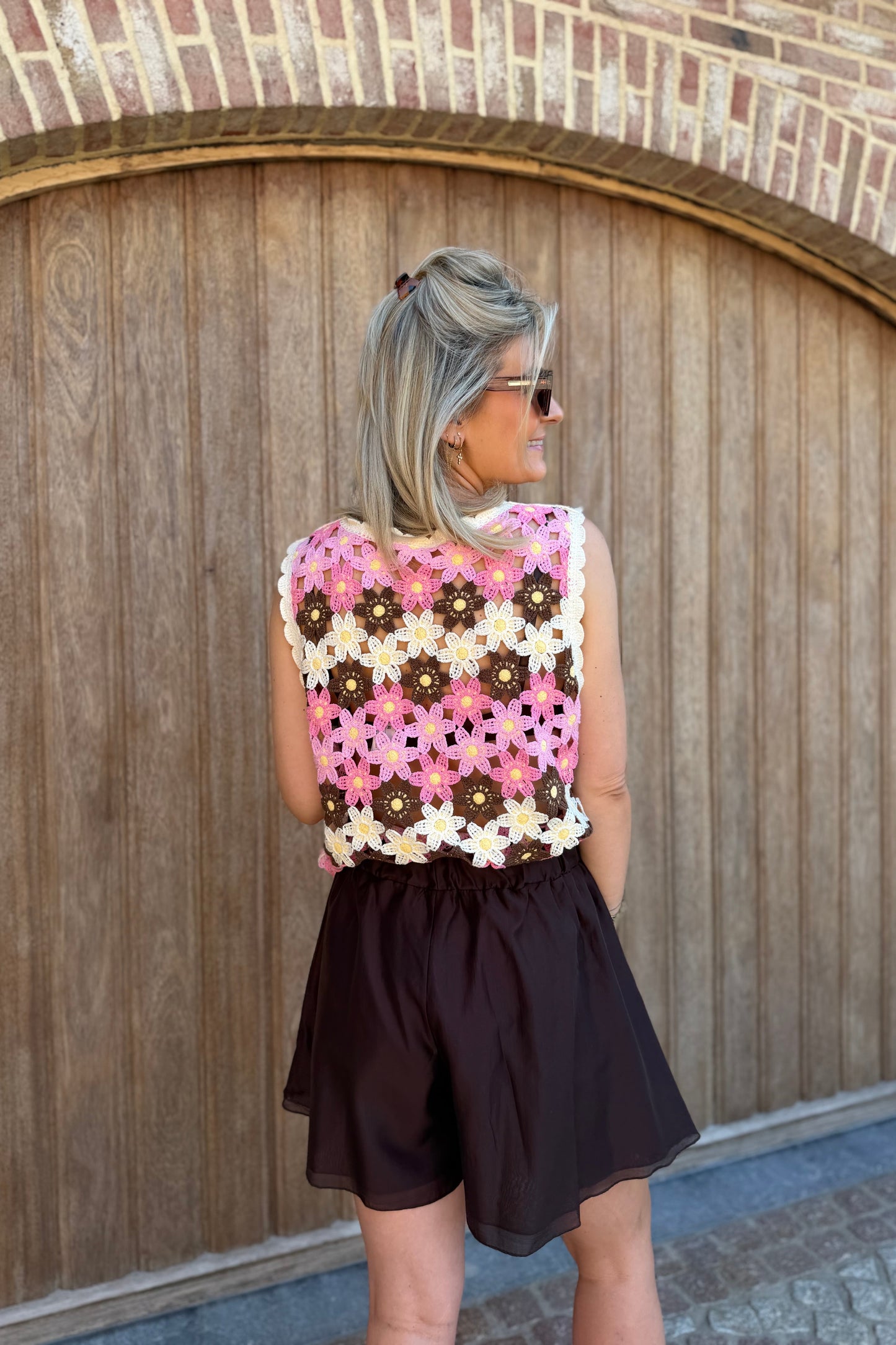 Flora Crochet Top