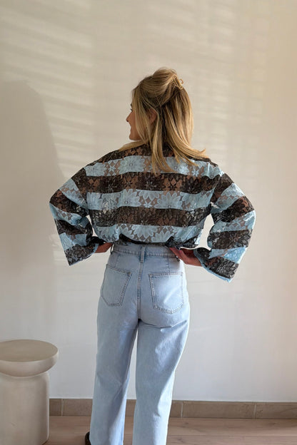 Yara lace blouse