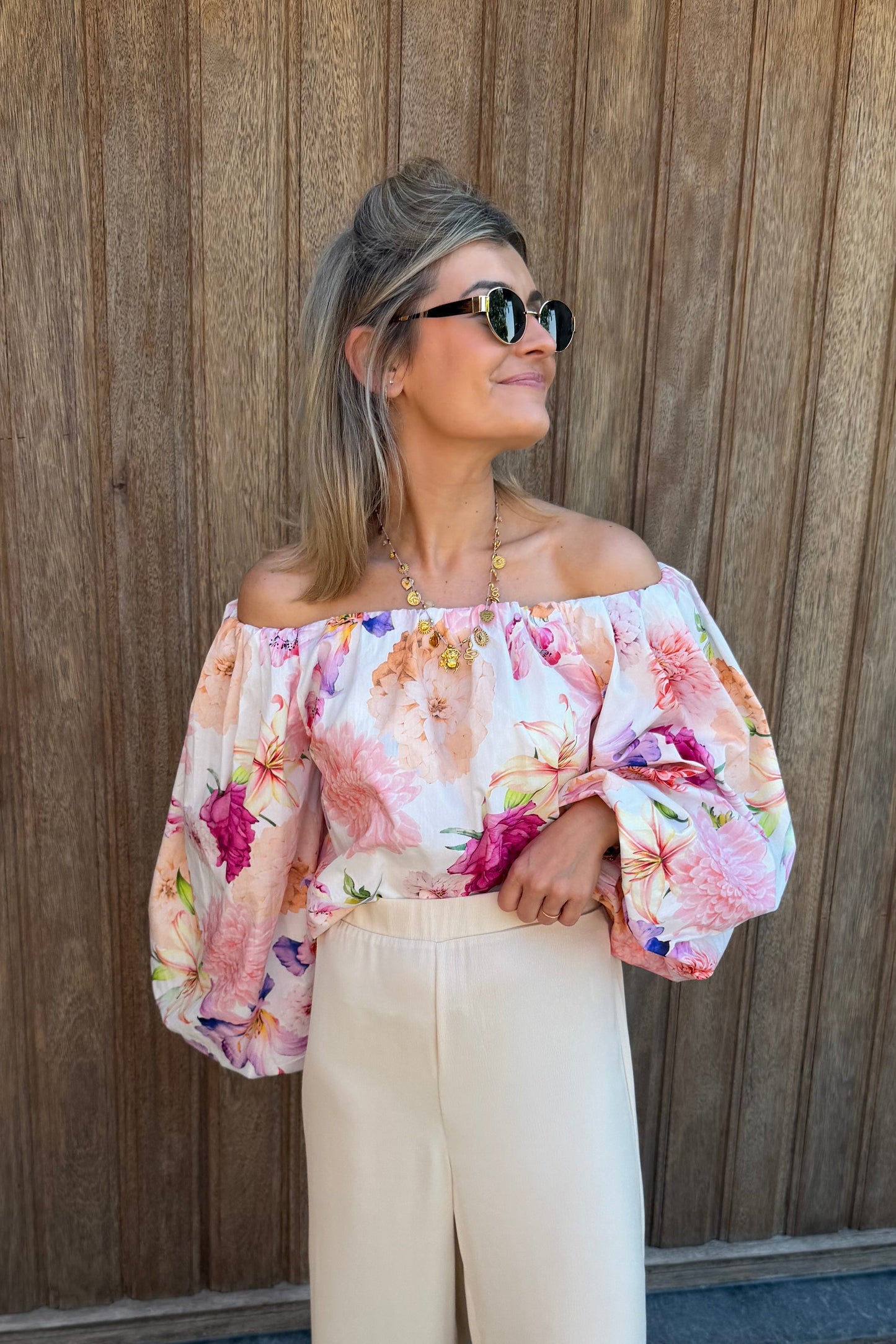 Fleur blouse off shoulder
