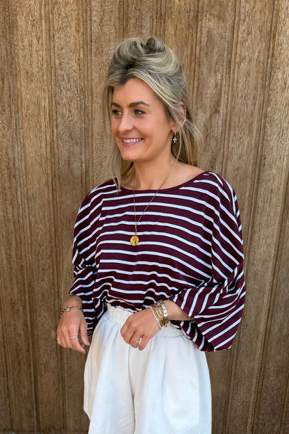 Liv Top bordeaux