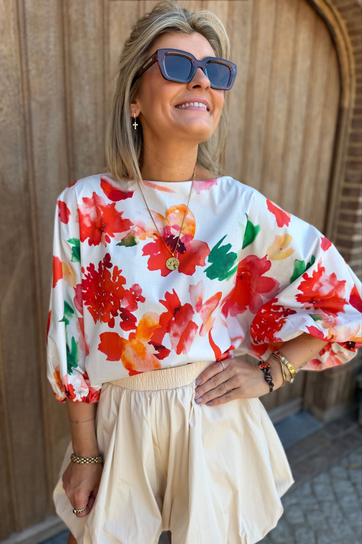 Florine Flower blouse