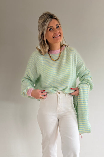 Avelin knit met sjaal