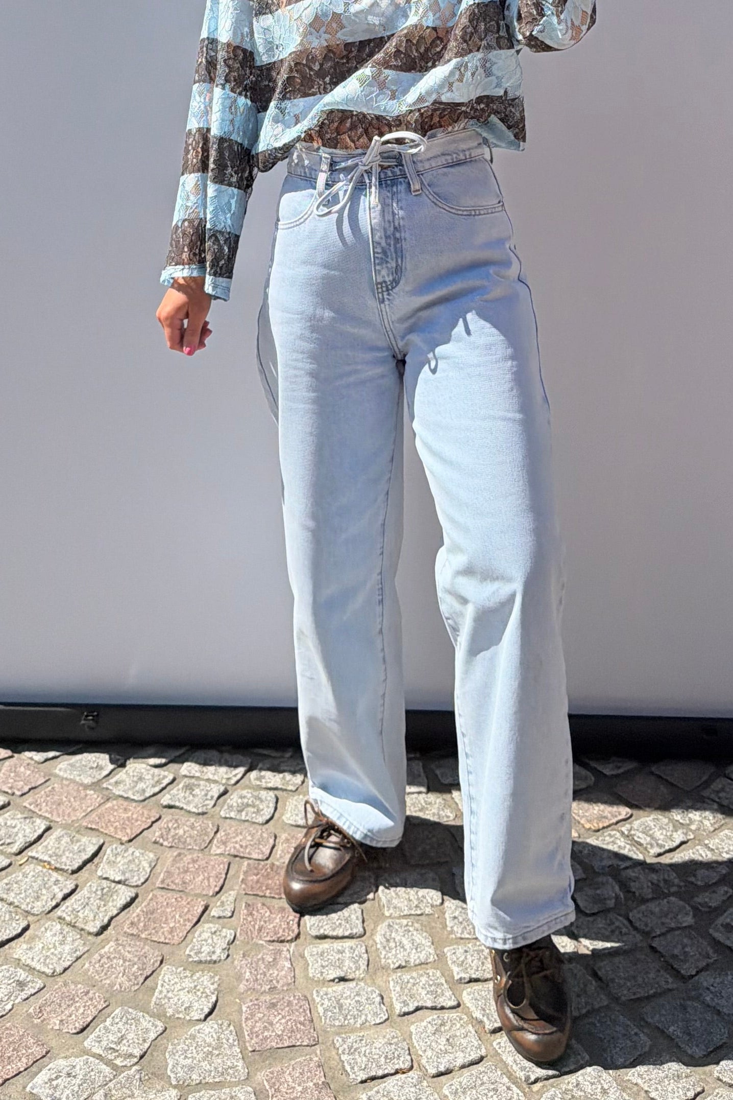 Sara jeans light blue