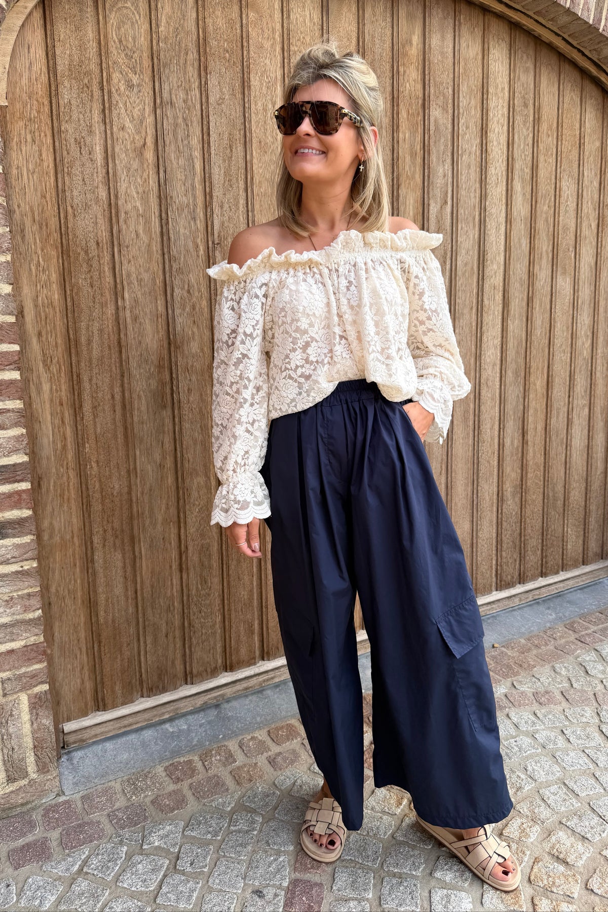 Cami Cargo blauw