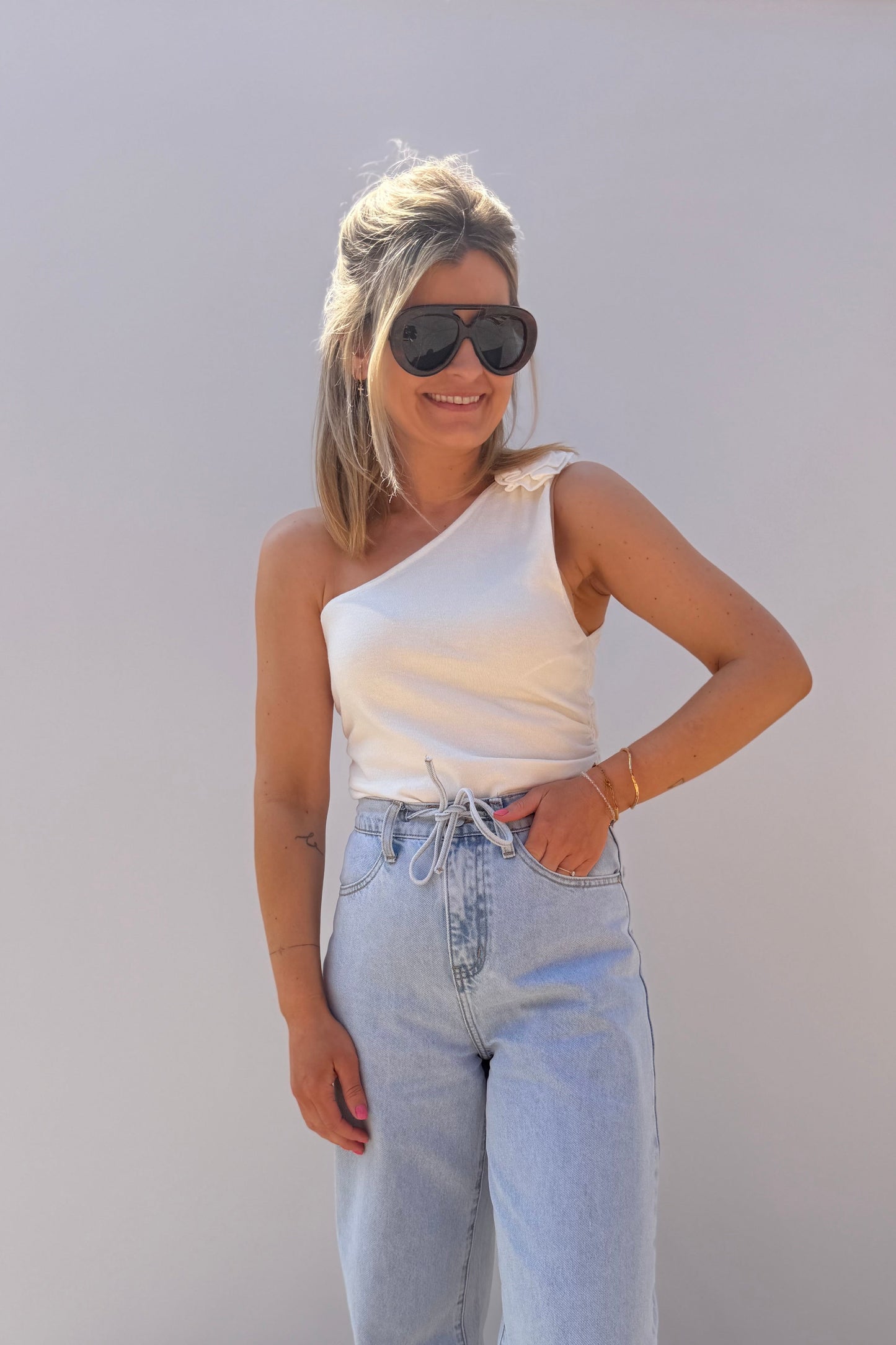 Julia Top ecru