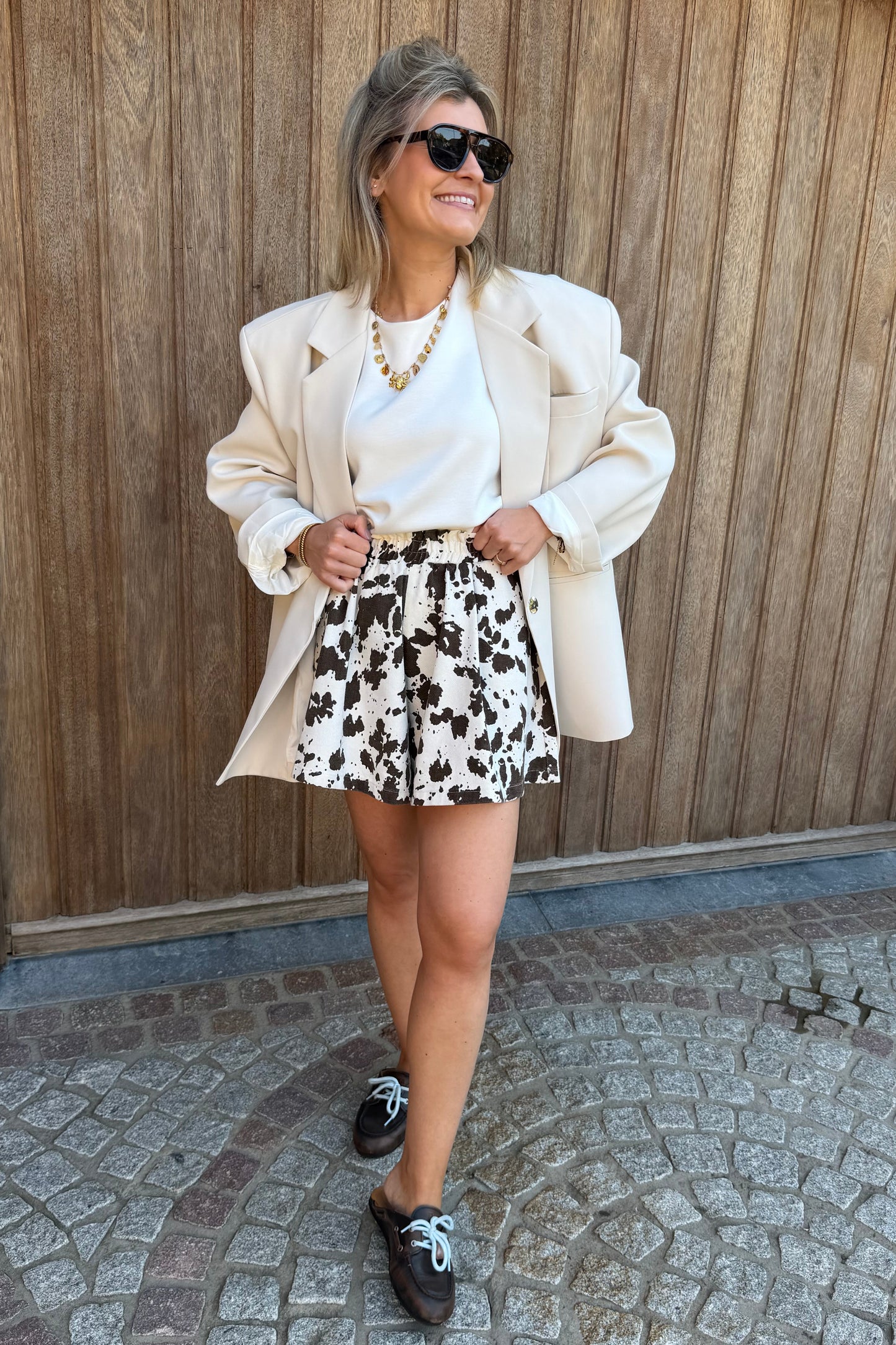 Jasmin Blazer apricot