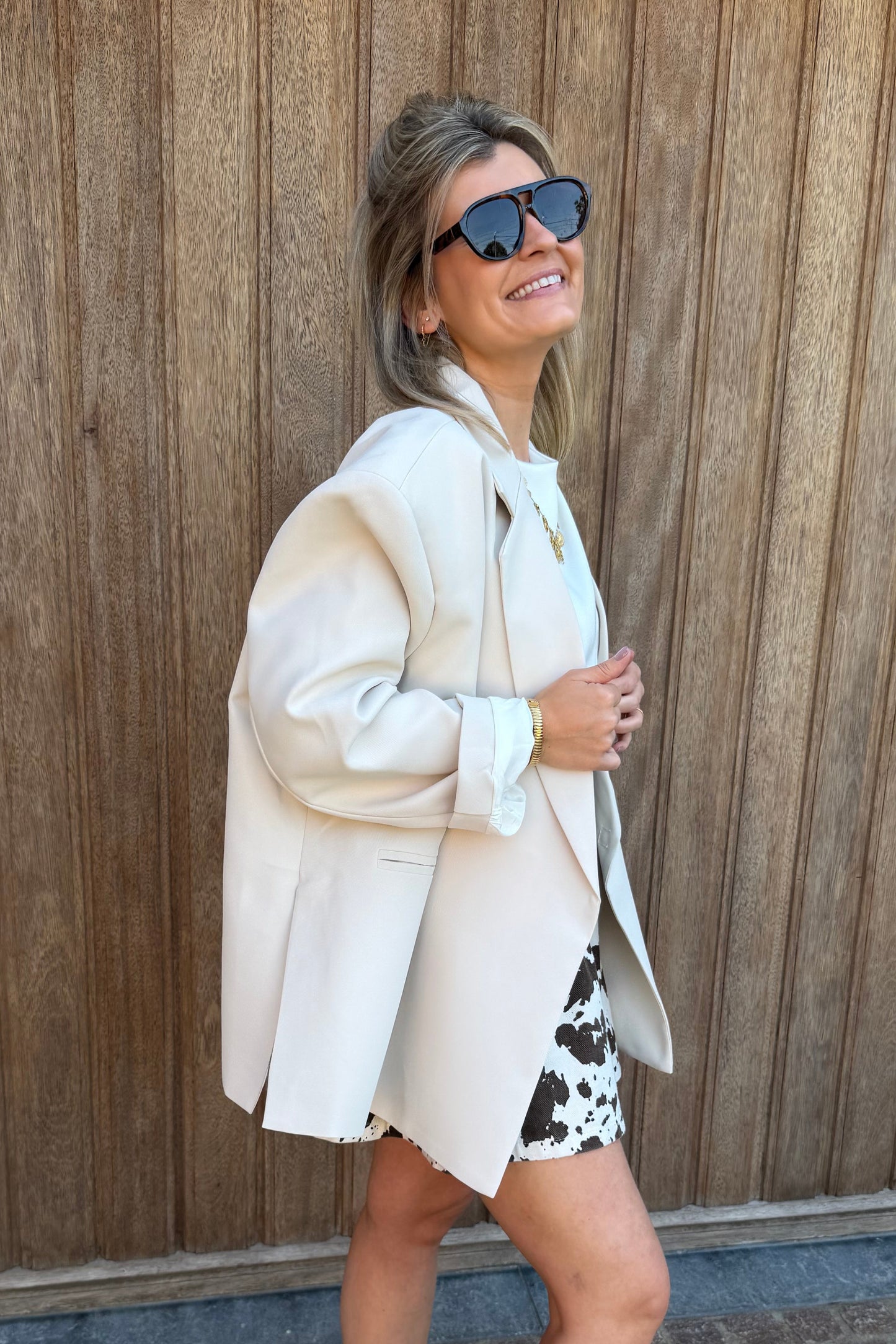 Jasmin Blazer apricot