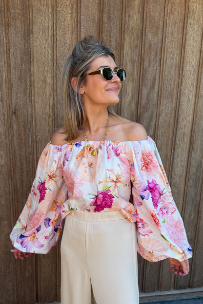 Fleur blouse off shoulder