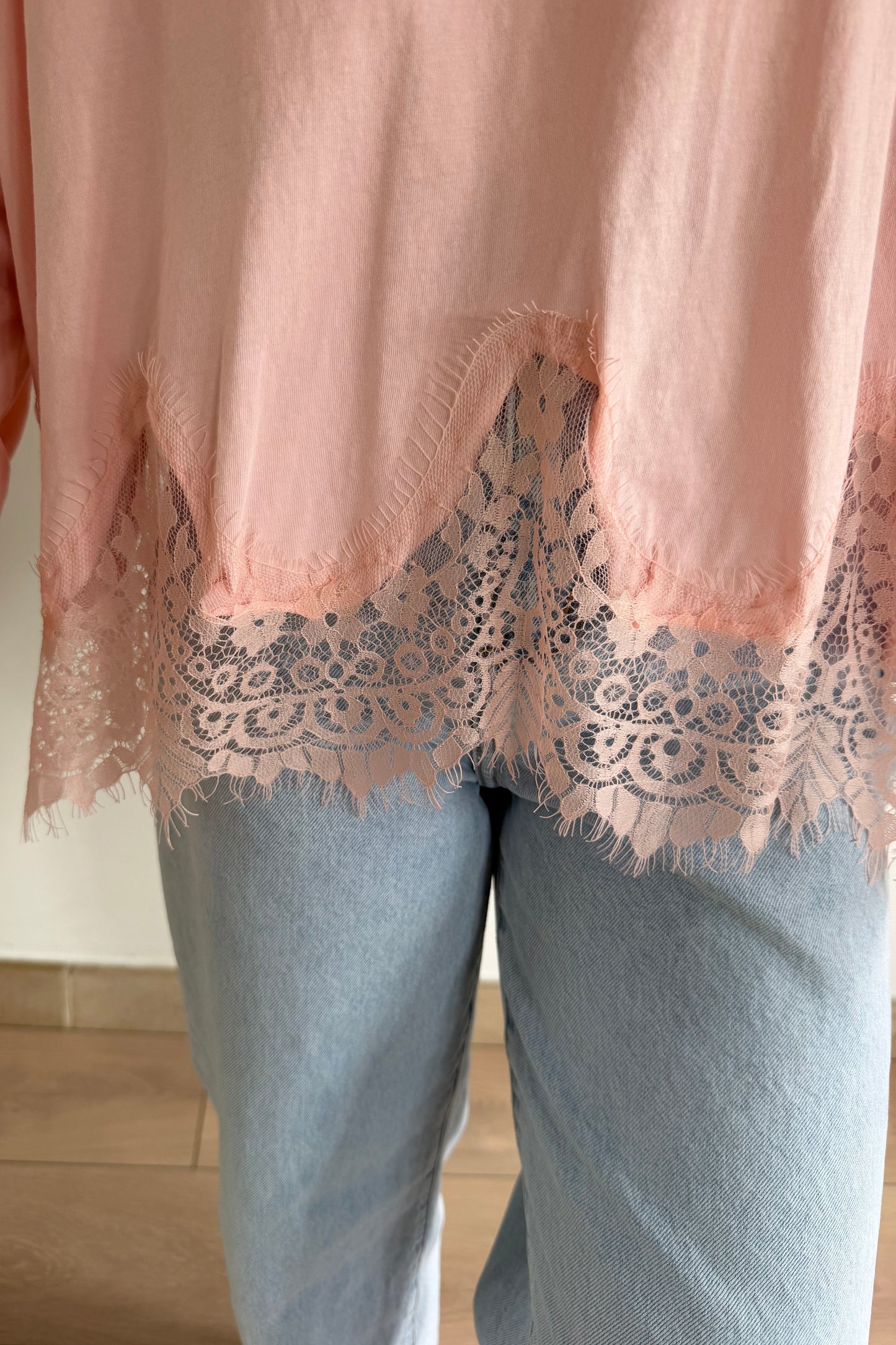 Longsleeve kant (soft pink)