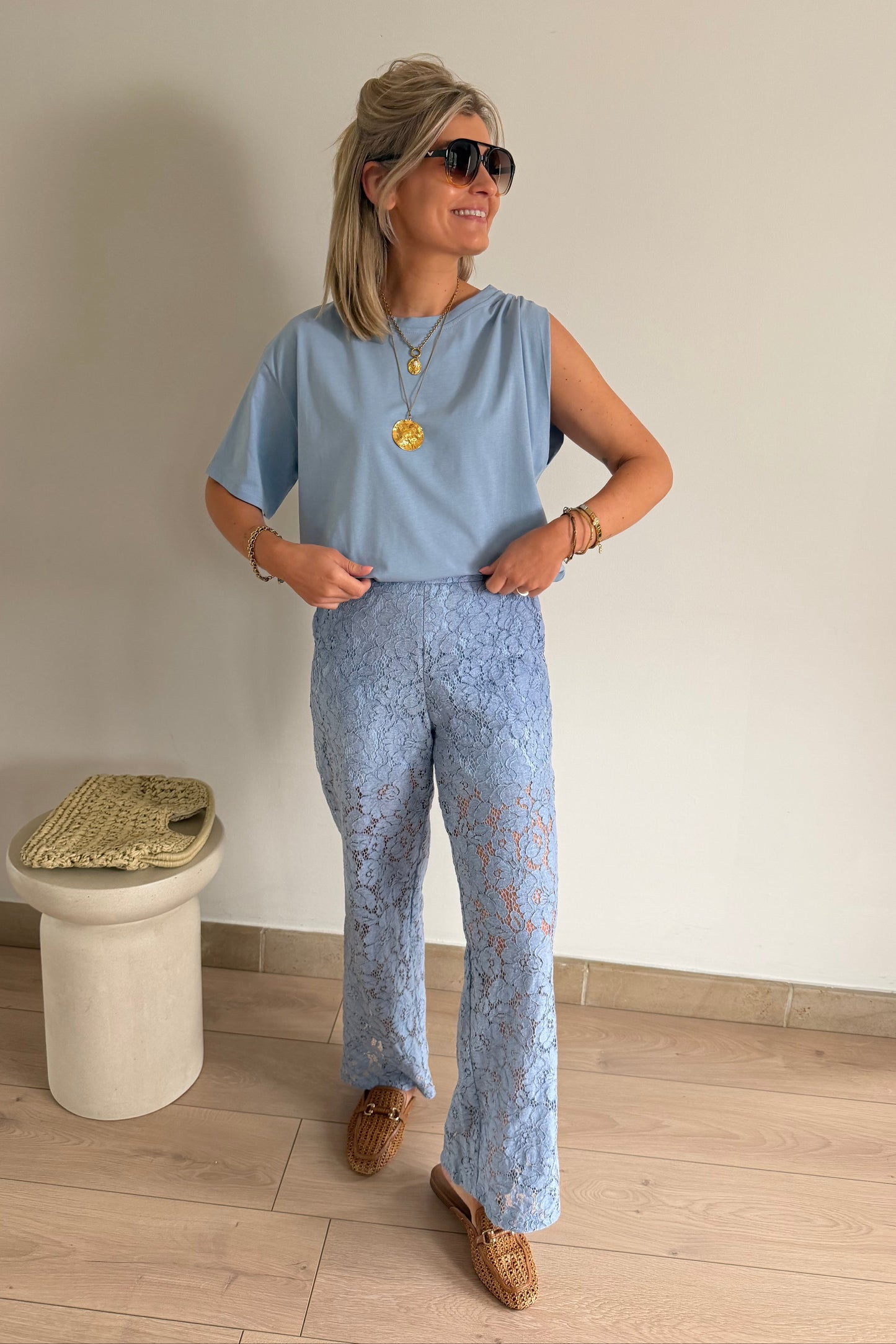 Joelle Tee ice blue