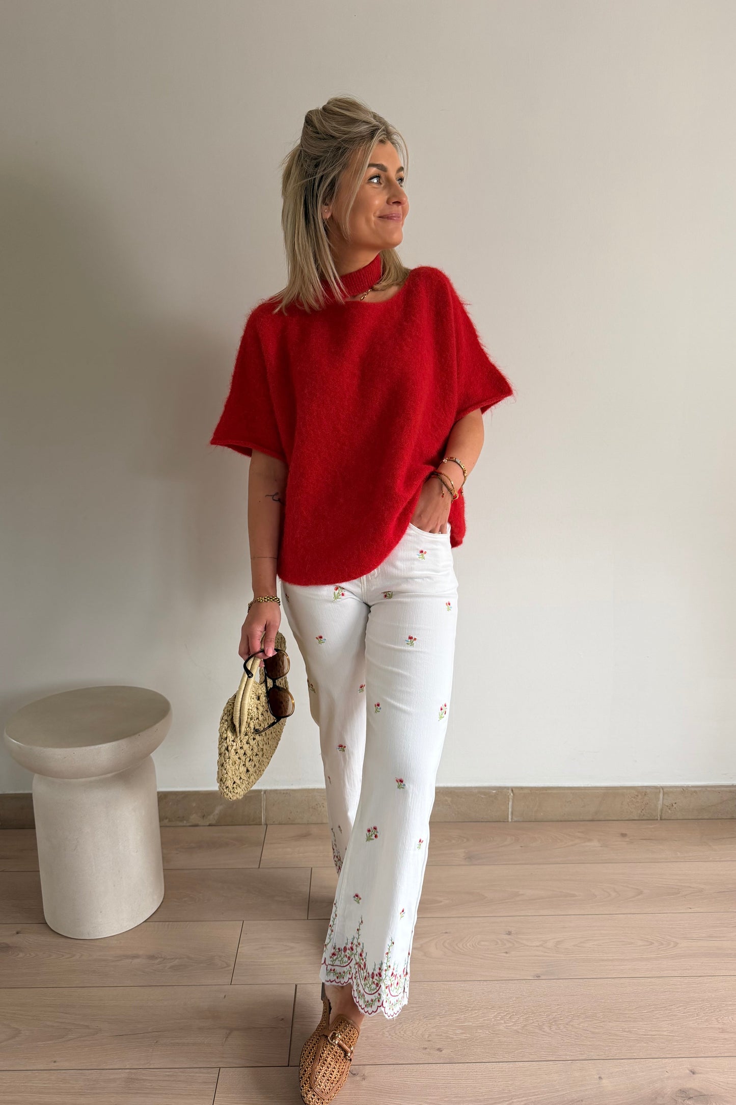 Lio Knit Red