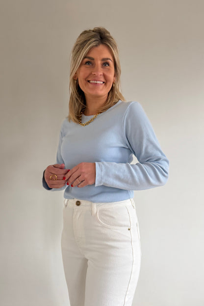 Zora longsleeve Baby blue