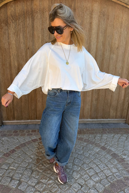 Phoebe longsleeve (wit)