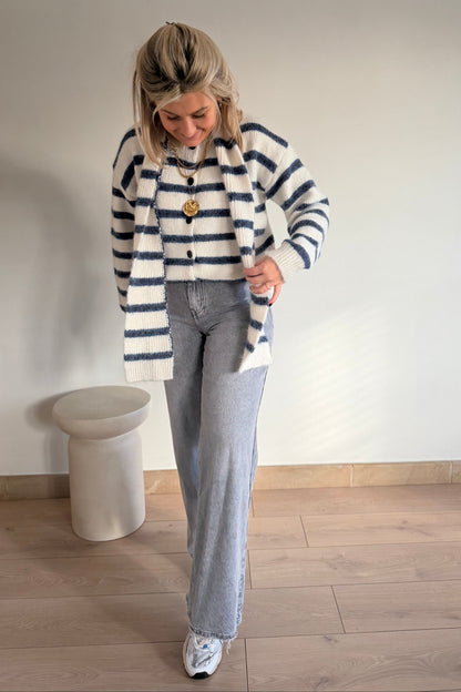 Nova Cardigan met sjaal