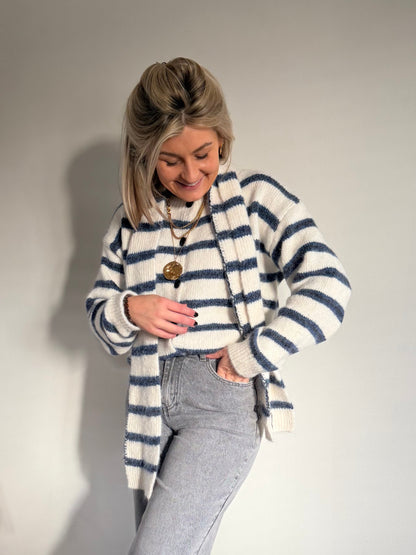 Nova Cardigan met sjaal