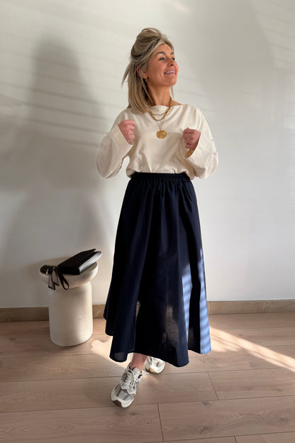 Nina Maxi Skirt marine