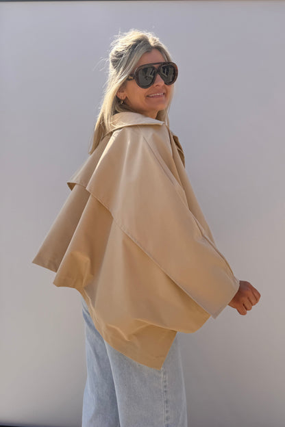 Sofia Poncho-Trench