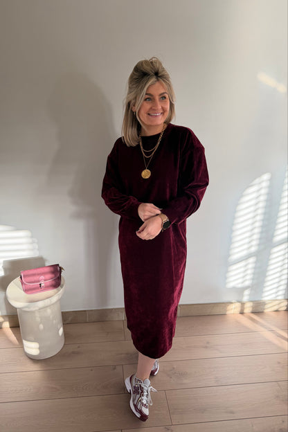 Vevi Dress Bordeaux