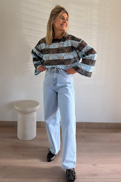 Sara jeans light blue