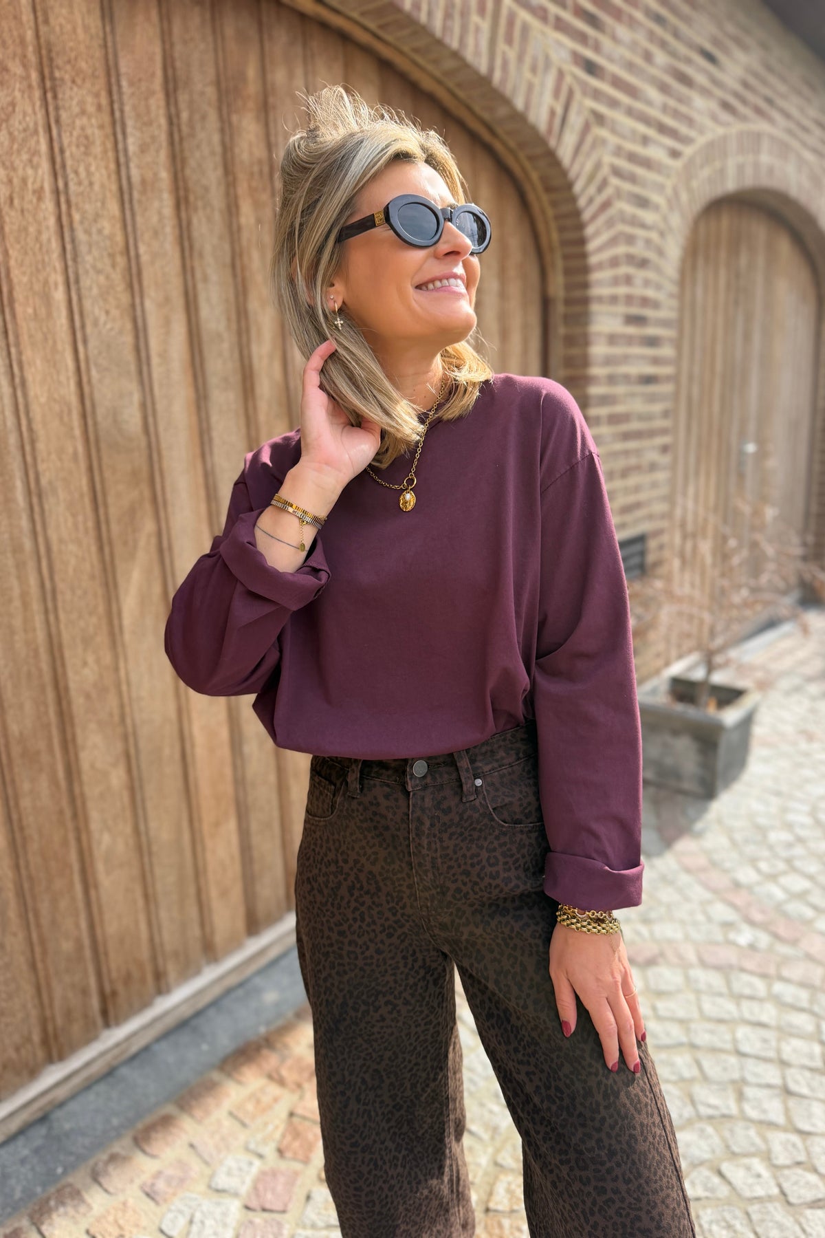 Odiel Longsleeve Bordeaux
