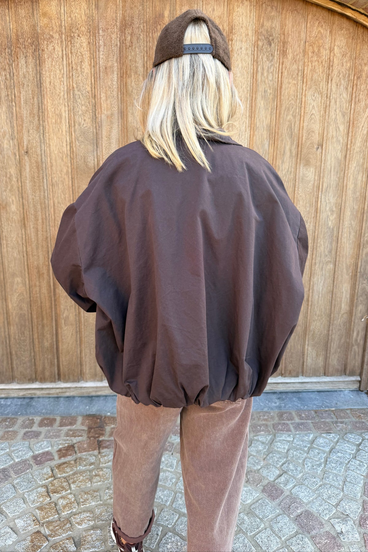 Bomber jas bruin