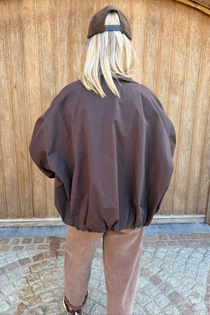 Bomber jas bruin