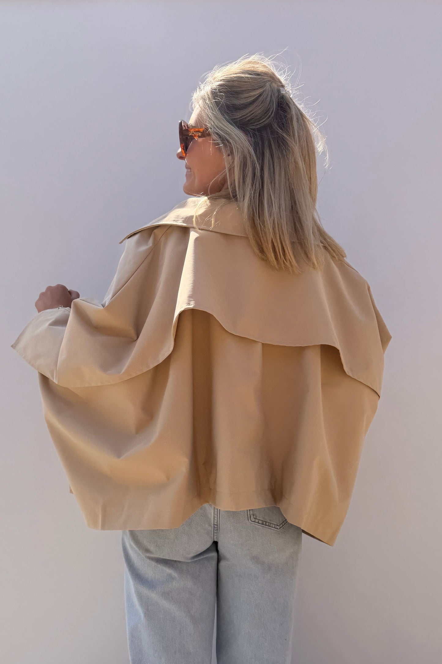 Sofia Poncho-Trench