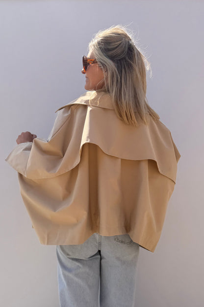 Sofia Poncho-Trench