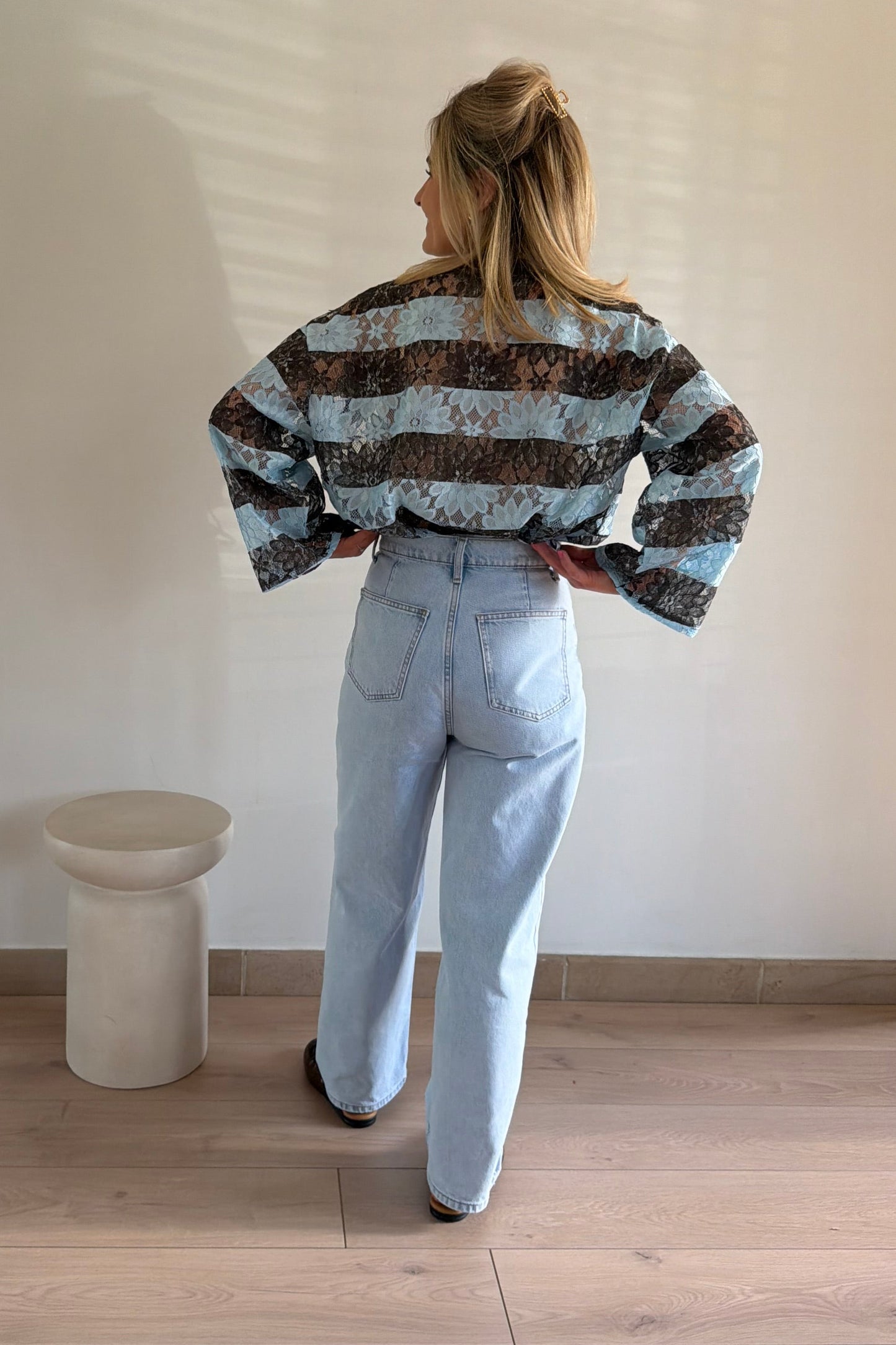 Sara jeans light blue