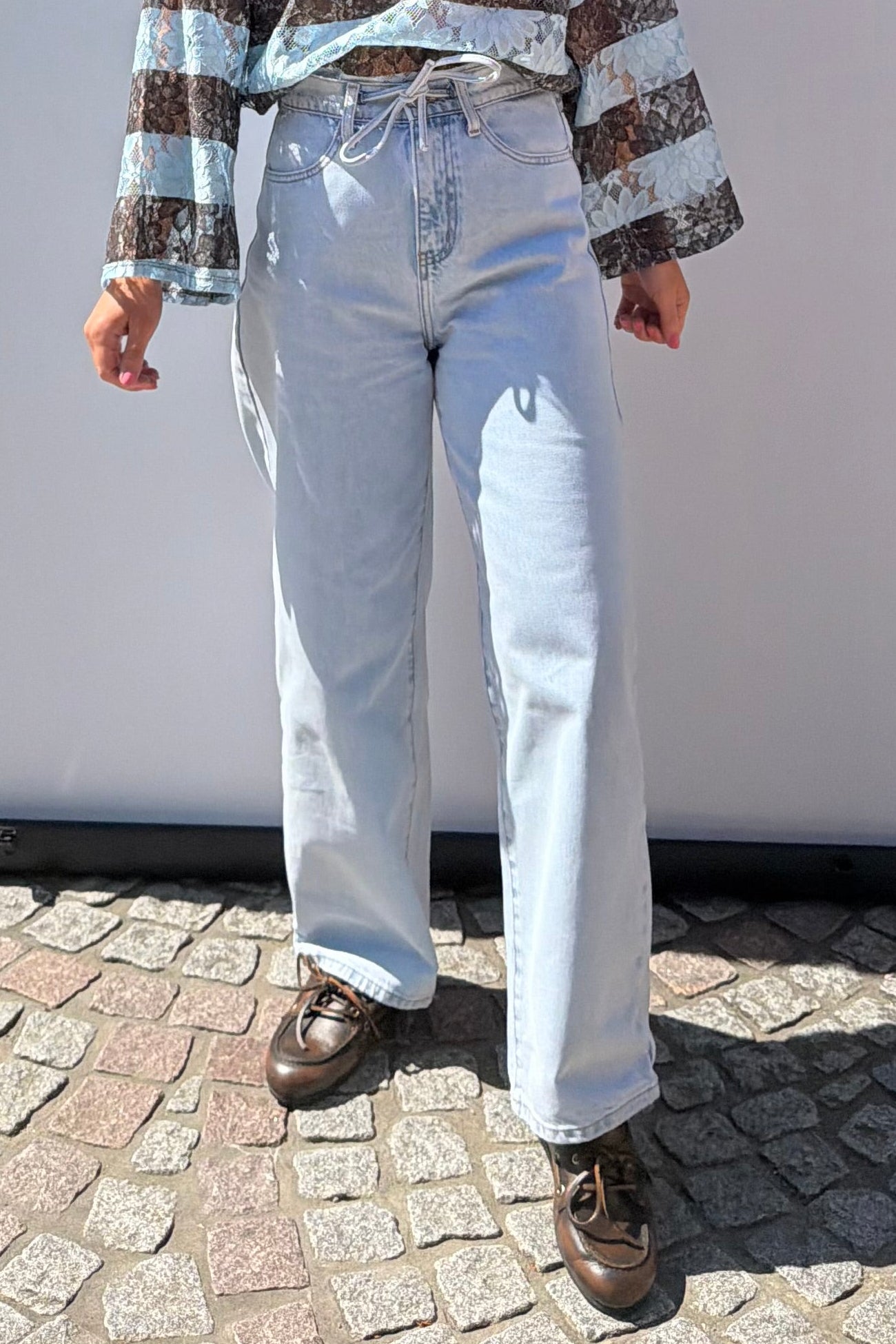 Sara jeans light blue