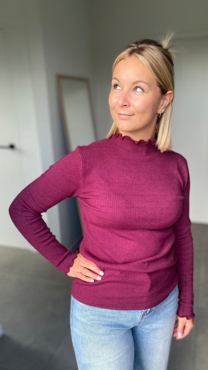 Soft knit Burgundy